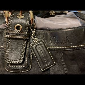 Coach Soho Pleated Leather Shopper